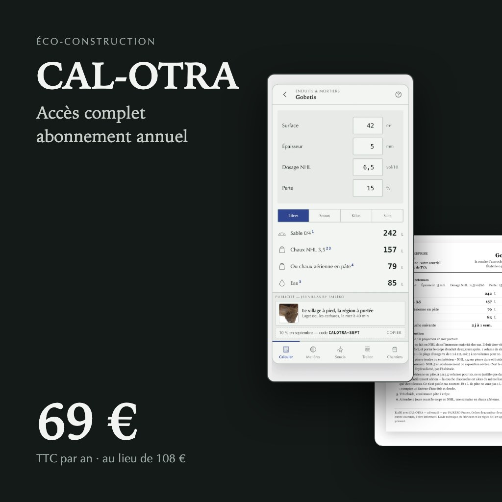 CAL-OTRA — accès complet, 1 an