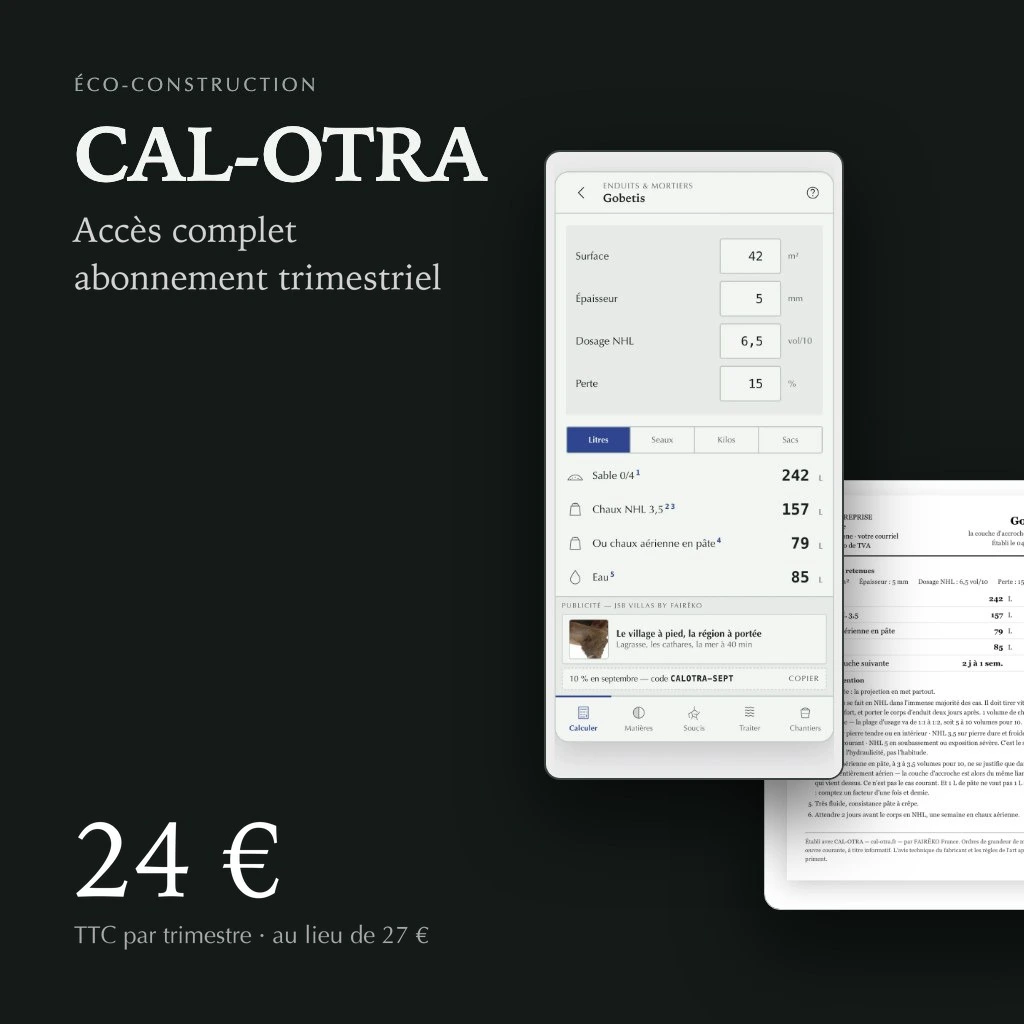 CAL-OTRA — accès complet, 3 mois